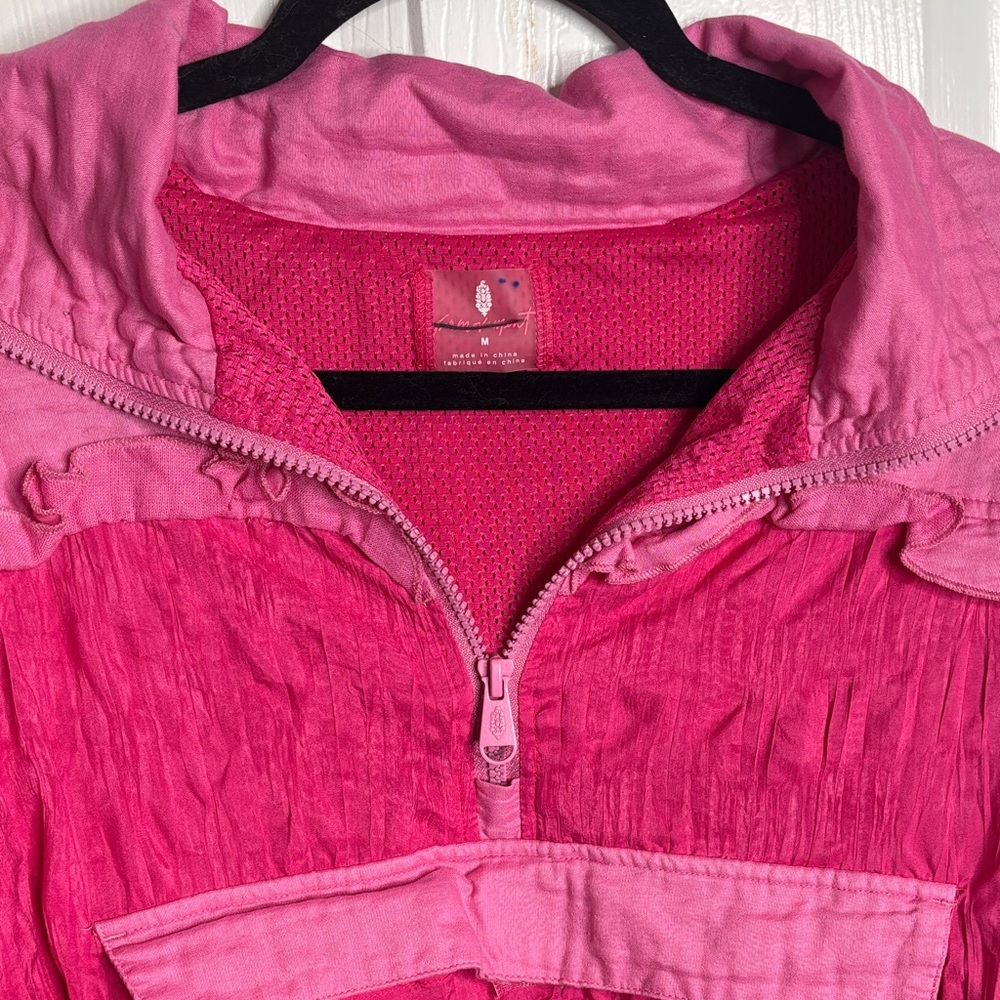 FP Movement by Free People Vibrant Pink Bomber Jacket
